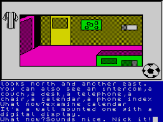 Football Frenzy screenshot 3 for ZX Spectrum